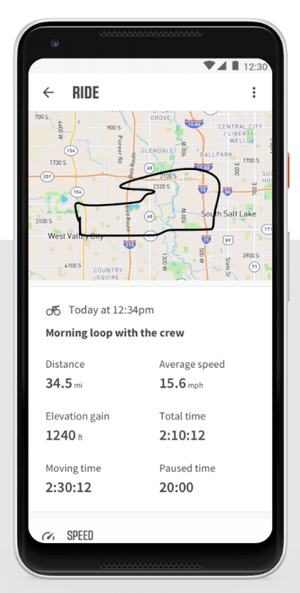 Wahoo Fitness GPS軌跡記錄