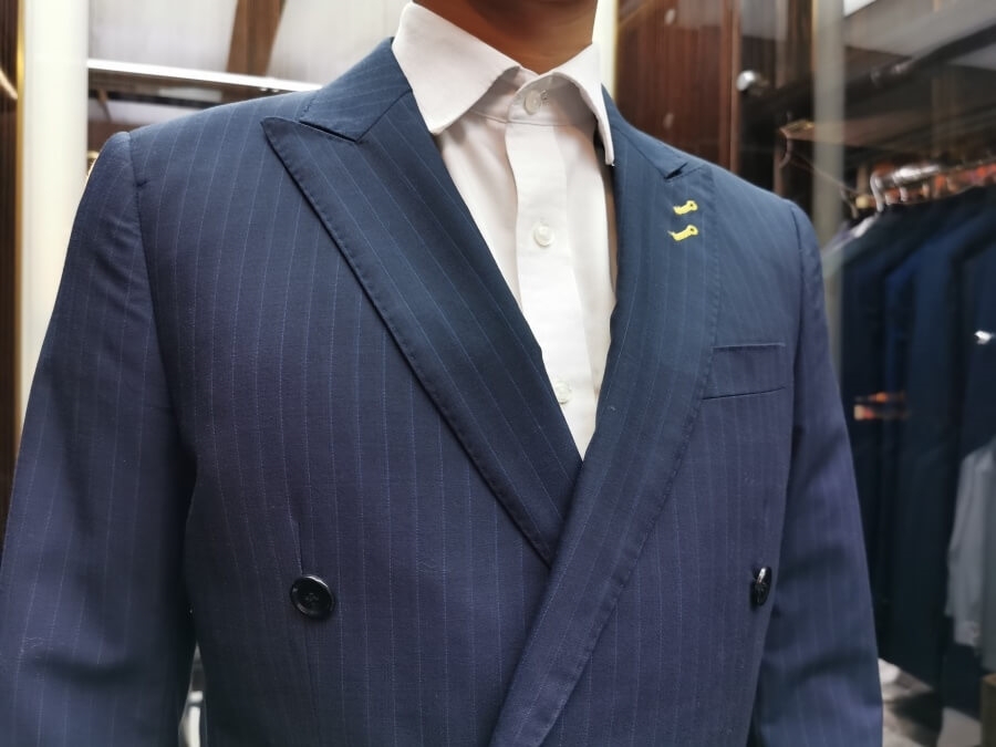 劍領西裝外套 直條紋西裝外套 男生正式服裝穿搭技巧