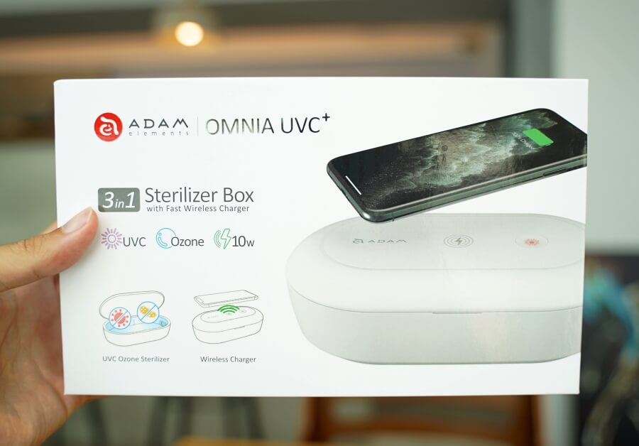 OMNIAUVC+無線充電臭氧紫外線燈殺菌盒