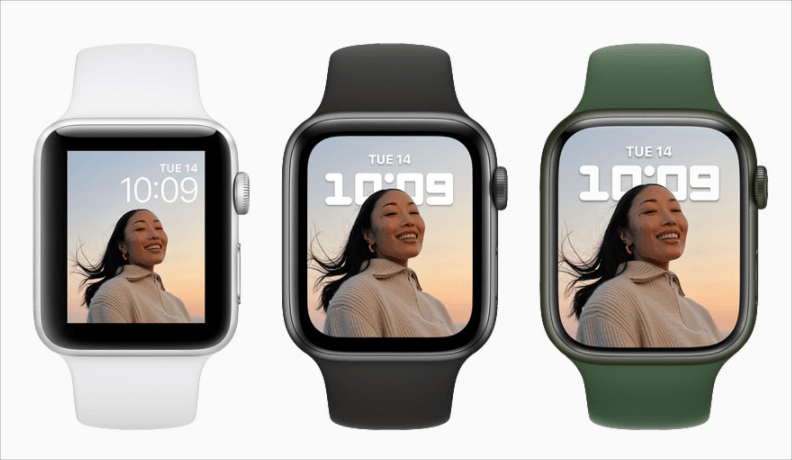 Apple Watch S7 螢幕