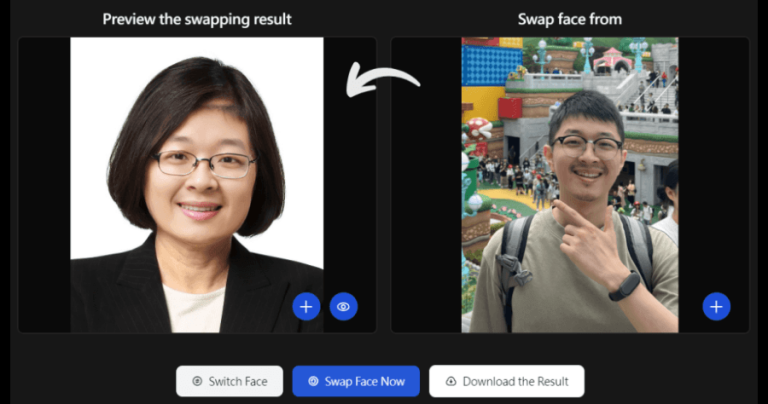 免費AI換臉網站
