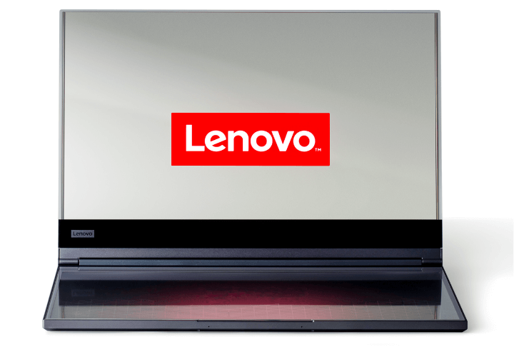 Lenovo 透明筆電