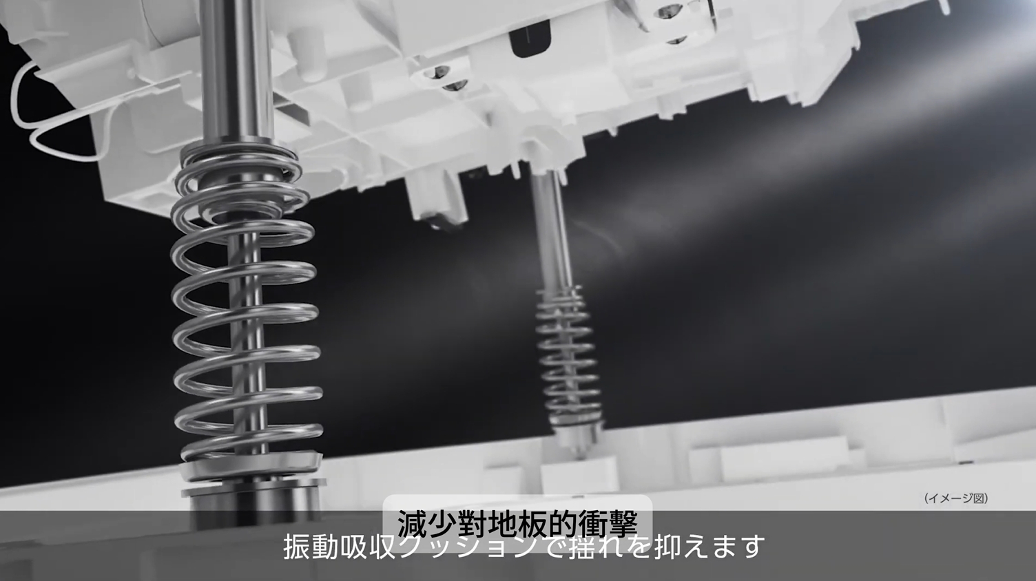 東芝洗烘脫避震器